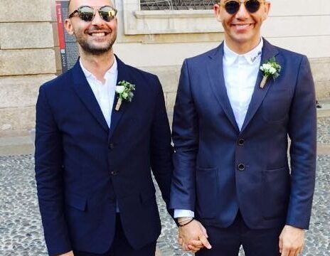 Diego Passoni e Pier Mario Simula: il sì tra diritti, lacrime e tanta musica