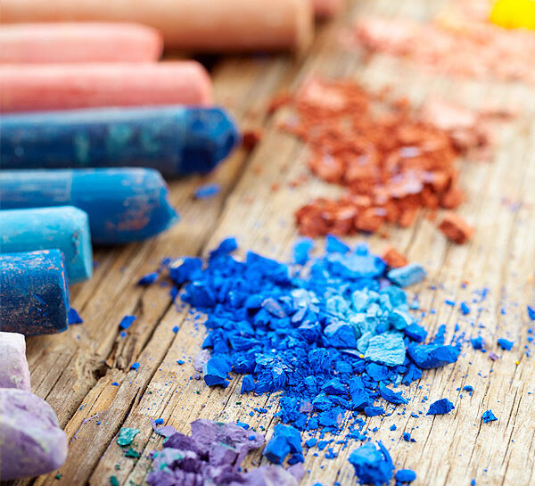 La ricetta della finta sabbia colorata