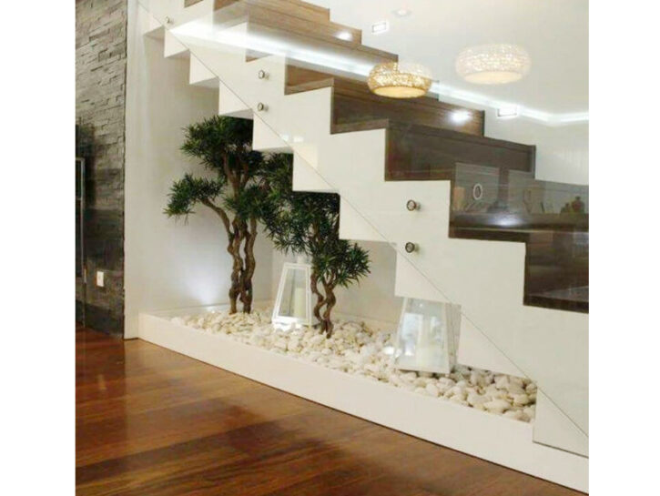 Appendiabiti 80x202h cm effetto rovere e struttura in metallo bianco con scarpiera - Caio