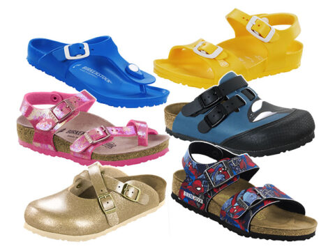 Birkenstock: le scarpe da bambino per l'estate 2017