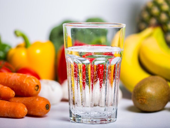 Bere abbastanza acqua per una corretta idratazione
