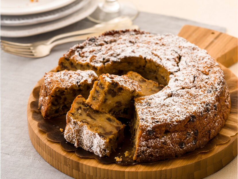 Ciambellone senza glutine con farina di fagioli