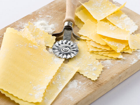 Pasta fresca con farina di fagioli