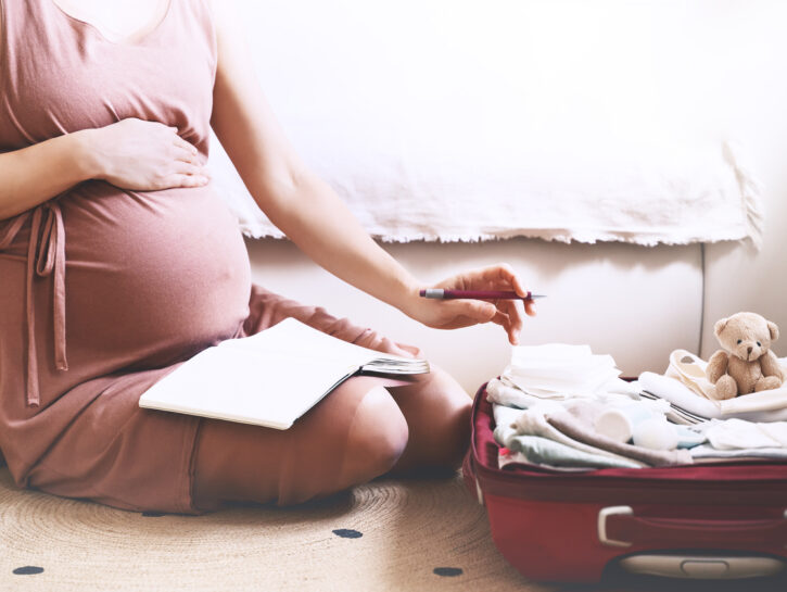 Come fare la valigia del parto