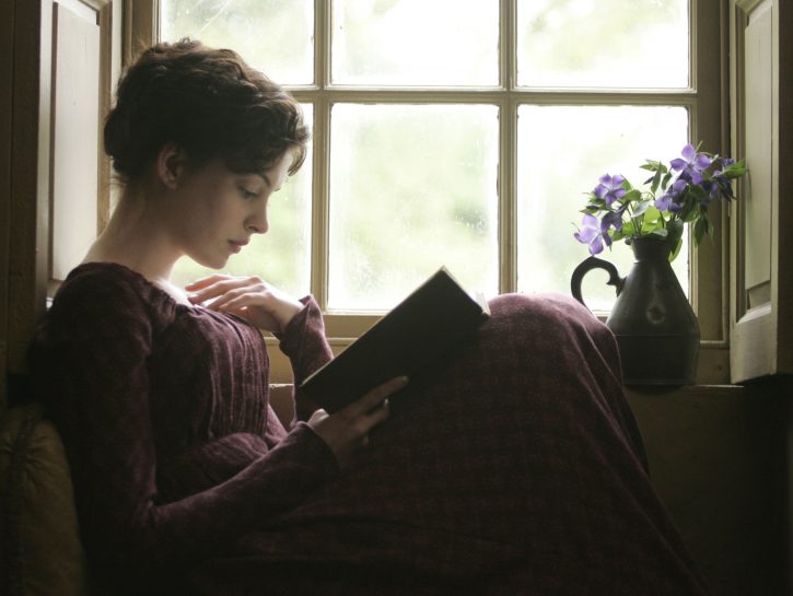 Anne Hathaway in “Becoming Jane”
