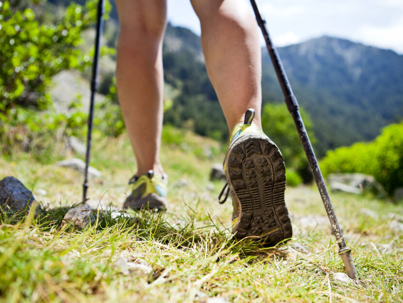 nordic walking trekking camminata