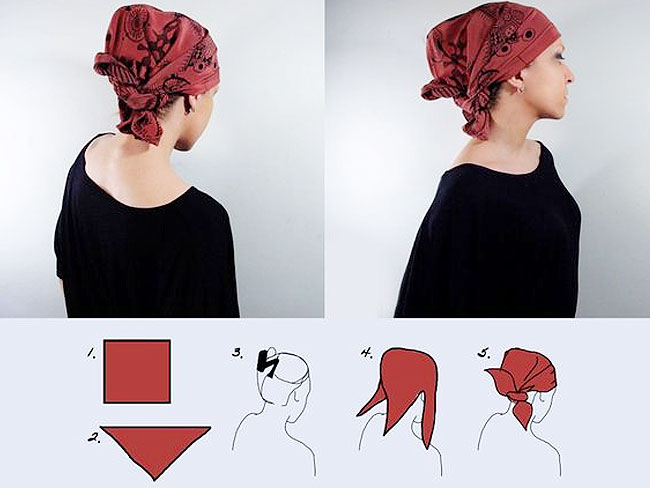 foulard quadrato