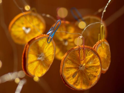Come seccare le fette di arancia a scopo ornamentale