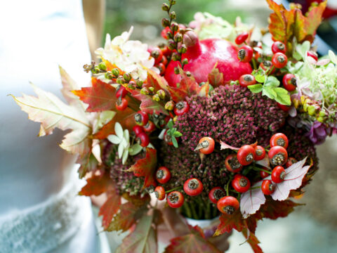 Matrimonio in autunno: idee bouquet per sognare