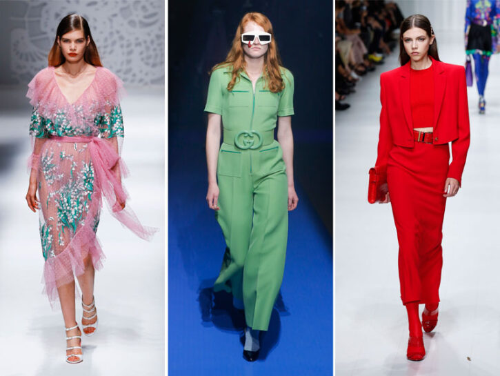 Tripudio di colori: le tinte di tendenza per la primavera estate 2018
