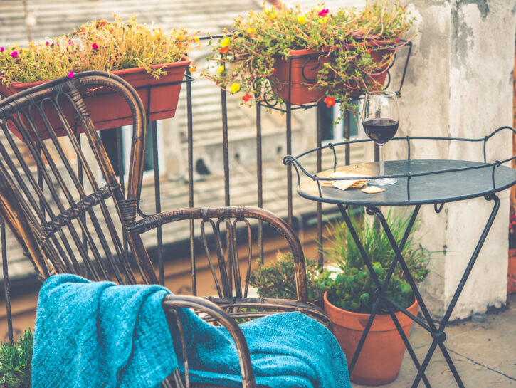 idee autunno balcone