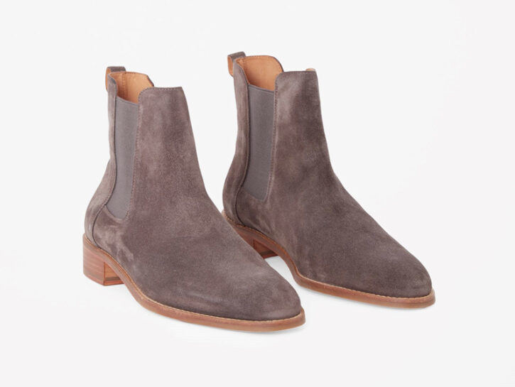 Chelsea Boots Donna Ital-design – Stivaletti In Ecopelle Nera, Tacco A Blocchetto 3cm