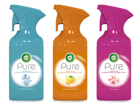 Air Wick Pure: deodoranti per la casa senza acqua aggiunta