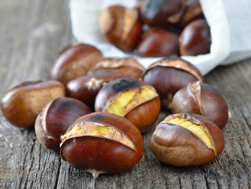 Castagne al microonde