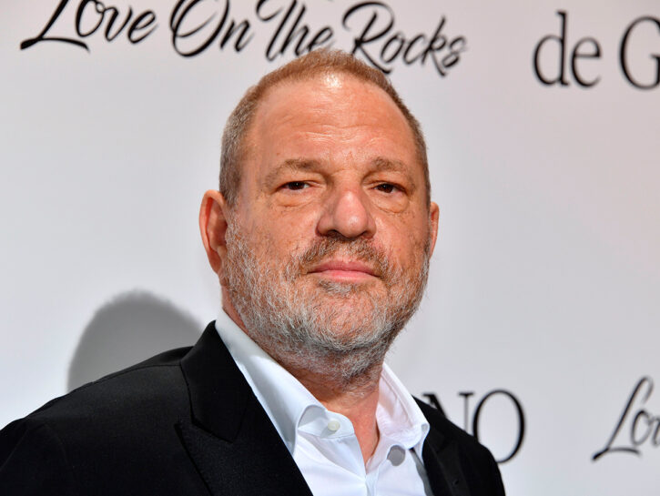 Il produttore cinematografico Harvey Weinstein, accusato di molestie sessuali da più di trenta donn