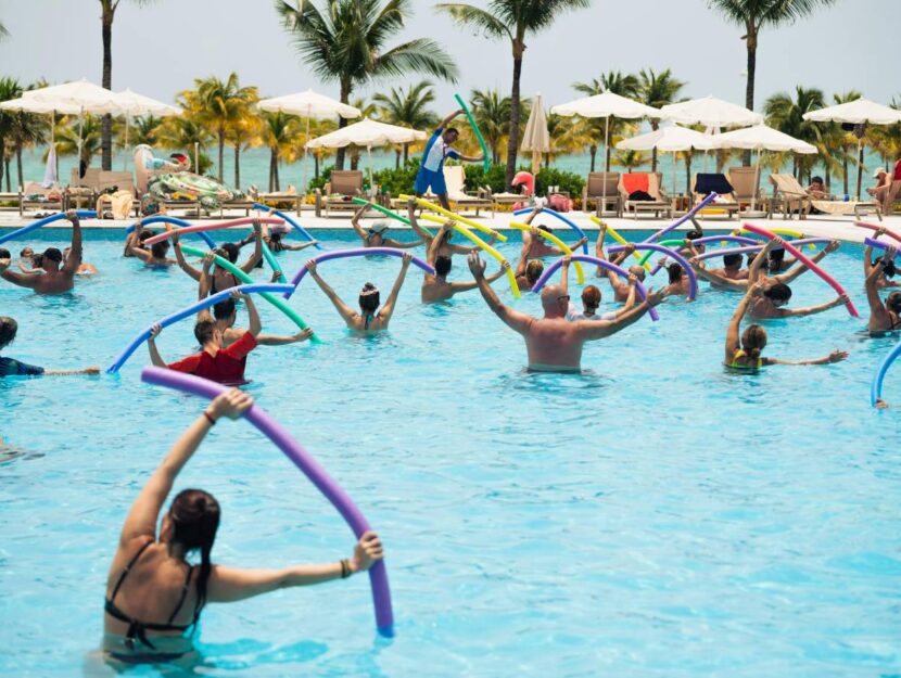 fare acquagym in vacanza