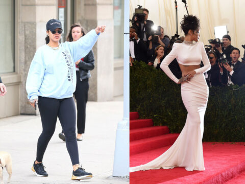 Rihanna e la sua battaglia quotidiana contro l'aumento di peso