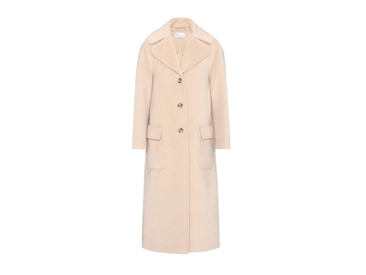 Cappotto cammello con maxi revers (RED VALENTINO)