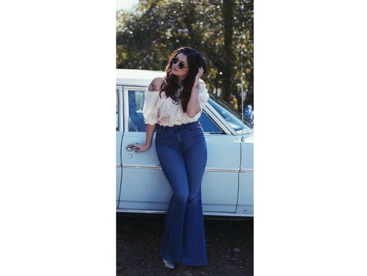 Jeans fianchi deals larghi