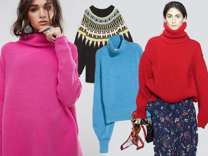 Tendenza oversize: i maglioni ampi per l'autunno inverno 2017