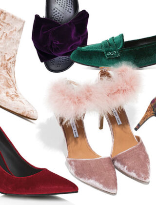 Velvet shoes: le scarpe più cool del momento si 'vestono' di velluto