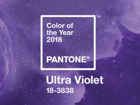 Il viola è il colore Pantone del 2018