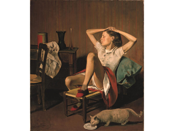 "Thérèse Dreaming", Balthus, The Metropolitan Museum of Art, New York (1938)