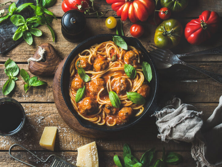 Spaghetti with Meatballs