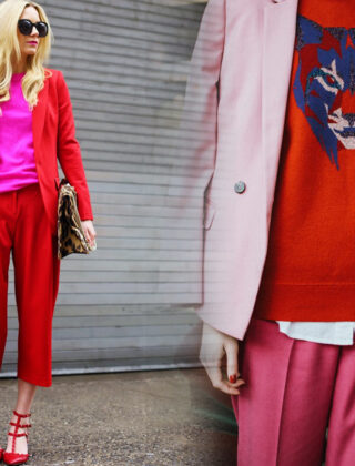Rosso e rosa: una coppia (fashion) vincente!