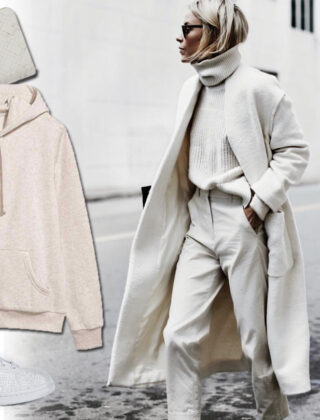 Total white: come indossare il candore del bianco in inverno