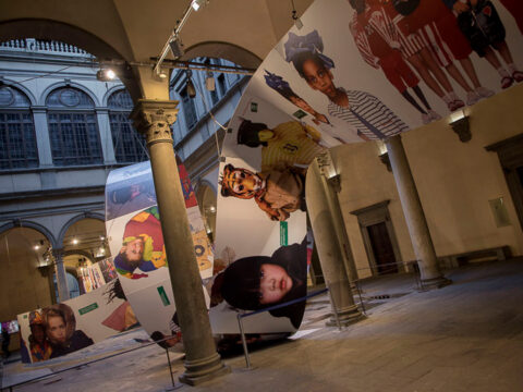 I bimbi di Benetton in mostra a Firenze con gli scatti di Oliviero Toscani