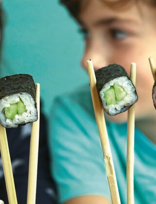 Pizza addio, ai ragazzi piace il sushi