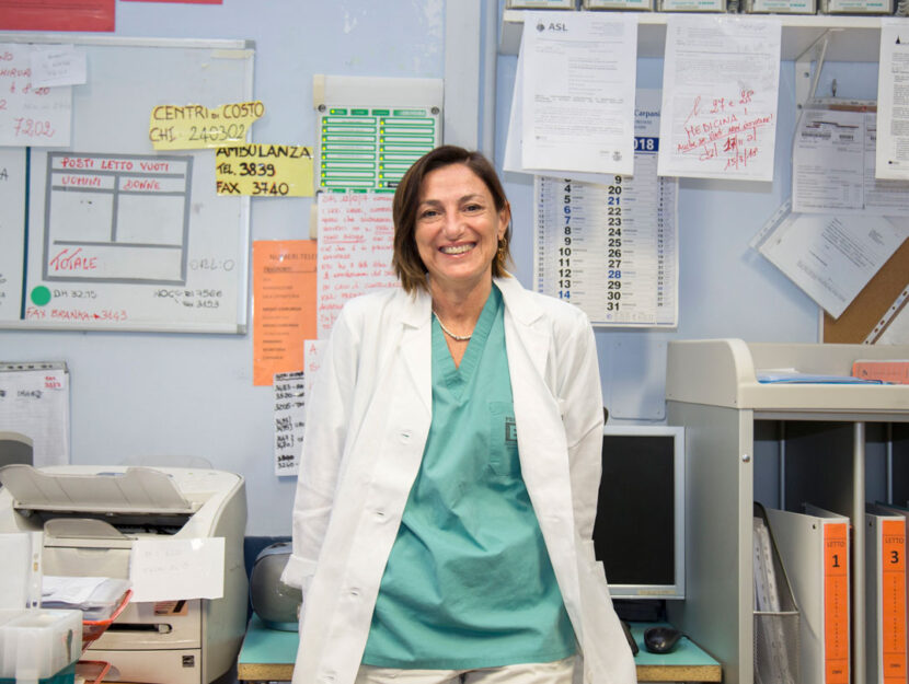 Tiziana Viora, 53 anni, è direttore della Struttura complessa di Chirurgia generale all’ospedale 