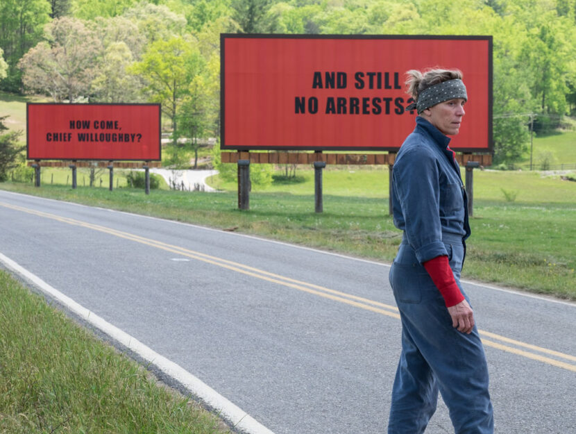 Frances McDormand in "3 manifesti a Ebbing, Missouri"