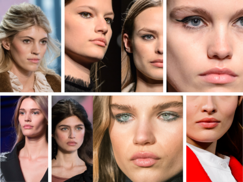 Sfilate autunno-inverno 2018: il rossetto è nude