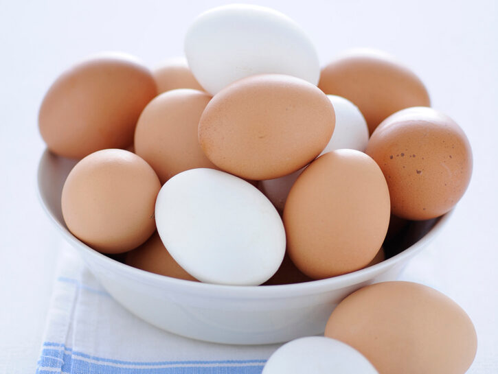 Cucinare uova in modo sano