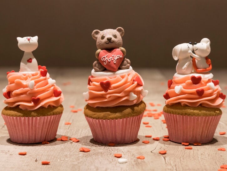 Cupcake romantici