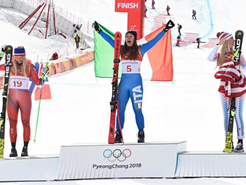 Sofia Goggia, storico oro nella discesa libera alle Olimpiadi