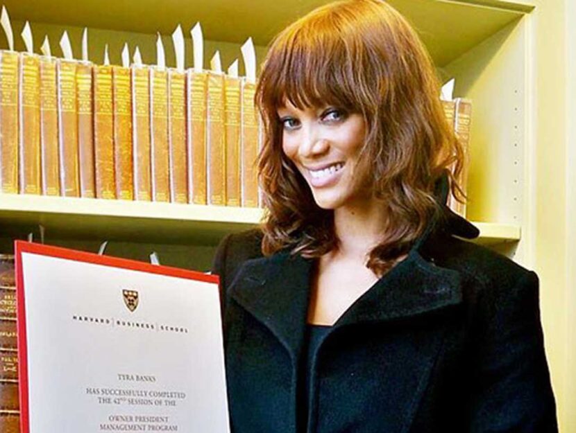 Per la laurea in Economia la topmodel 38enne Tyra Banks ha scelto l’Università di Harvard. E, dop