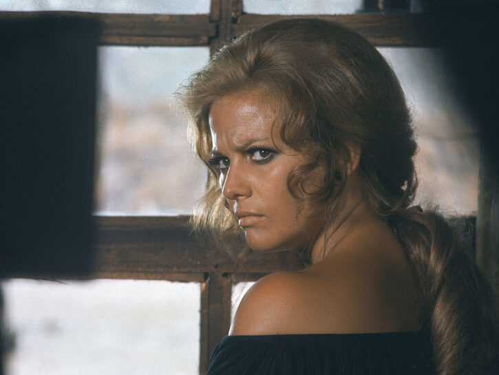 "C'era una volta il West" (1968): nel film di Sergio Leone, Claudia è Jill, un’ex prostituta con