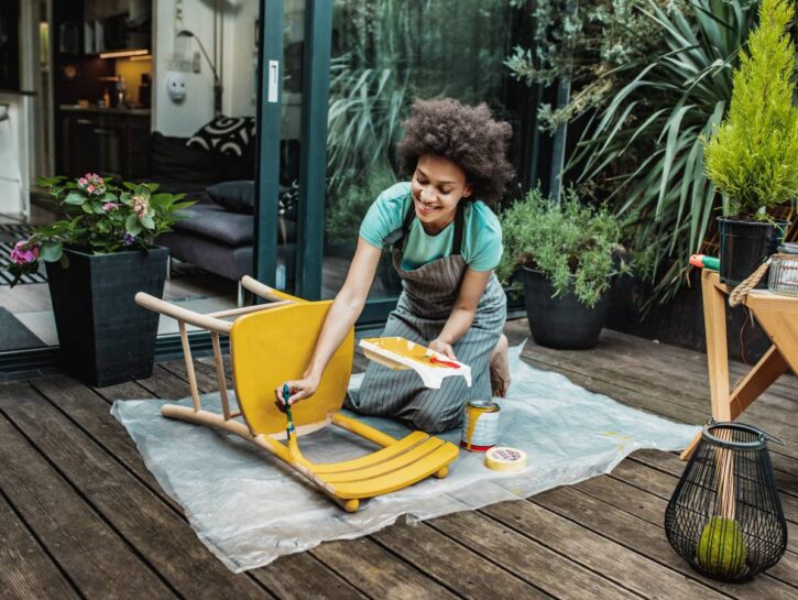 Come recuperare una vecchia sedia in pochi step