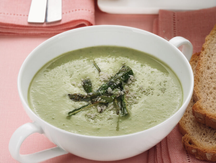 Crema di asparagi light al tabasco