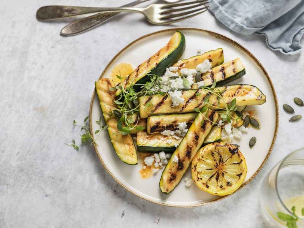 ricette zucchine grigliate