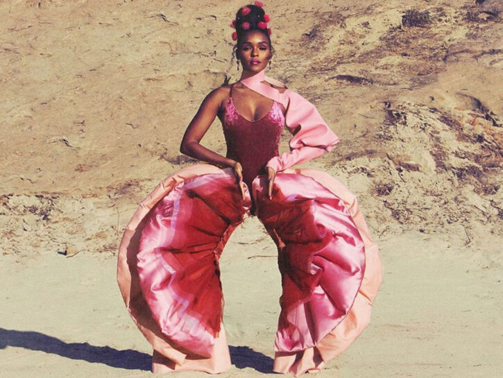 Nel video "Pynk" la cantante Janelle Monáe indossa i pantaloni-vagina disegnati da Duran Lantink