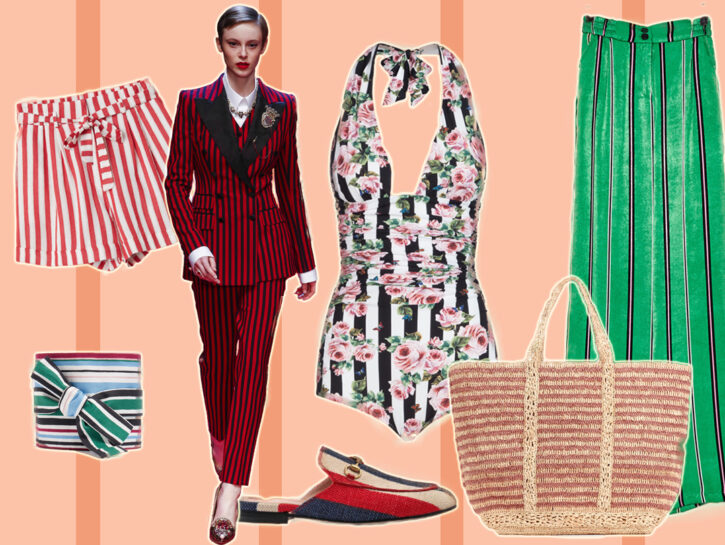 La primavera estate 2018 si mette in riga! I nuovi must have in versione striped