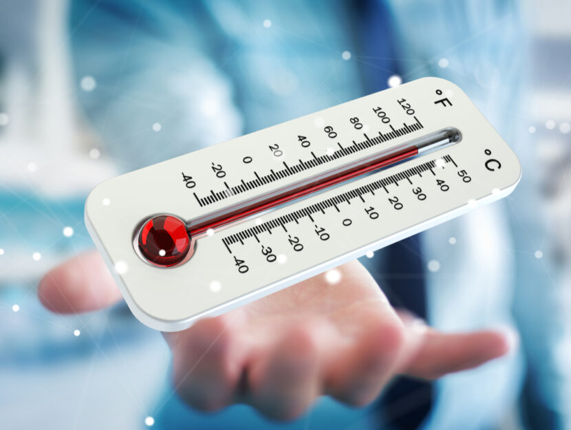 Meteo temperatura termometro