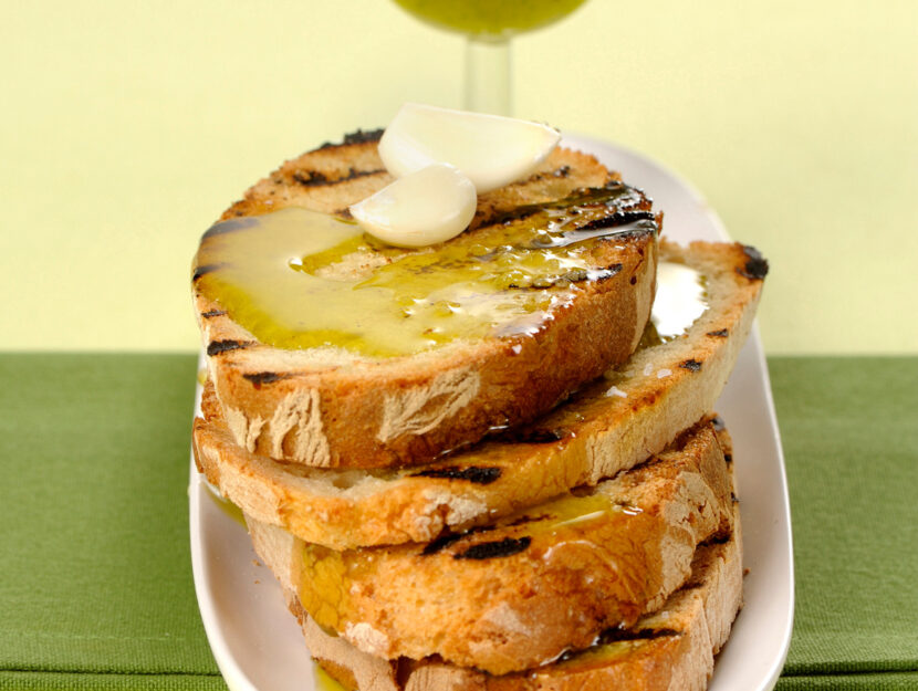 Bruschetta classica aglio e olio