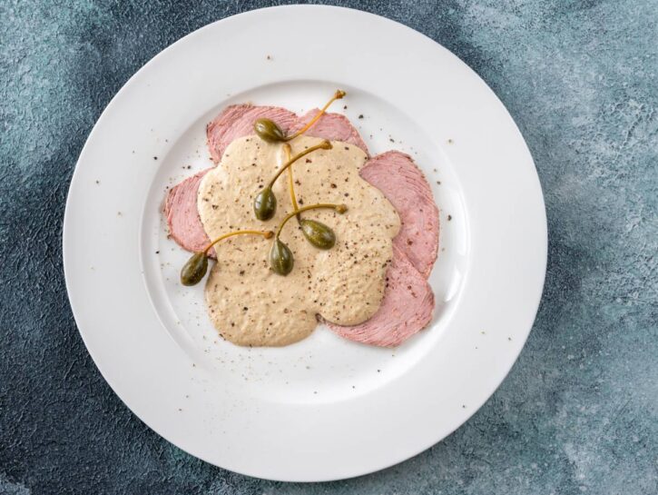 Vitello tonnato in pentola a pressione