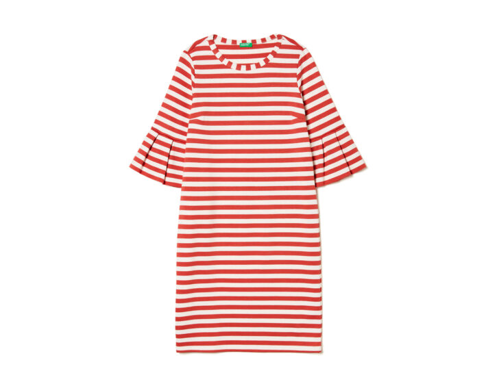 Mini dress a righe