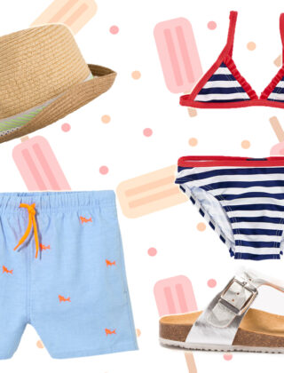 Moda mare formato petit: must have da spiaggia per bimbi super cool